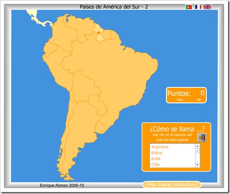 Países de América Sur 2