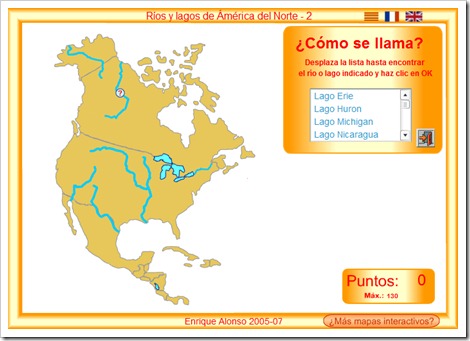 Ríos y lagos América N2