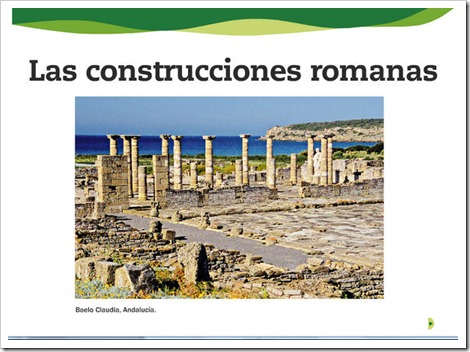 Las construcciones romanas